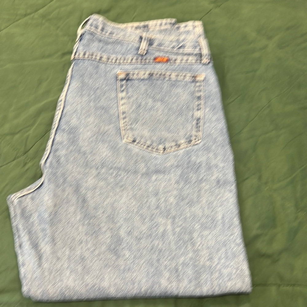 These pants are lightly used and in good condition one belt loop is loose